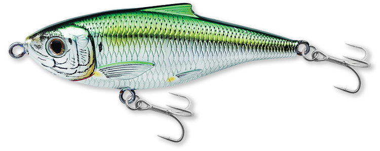Livetarget Sardine Twitchbait 3" Natural Metallic acqua salata