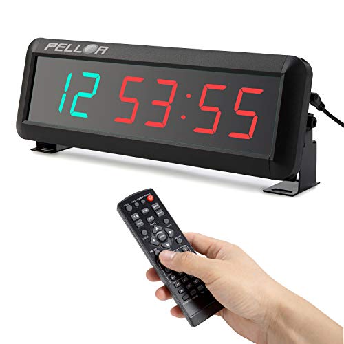Pellor gym timer orologio palestra LED telecomando