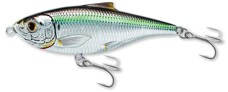 Livetarget Sardine Twitchbait 3" Natural Metallic acqua salata