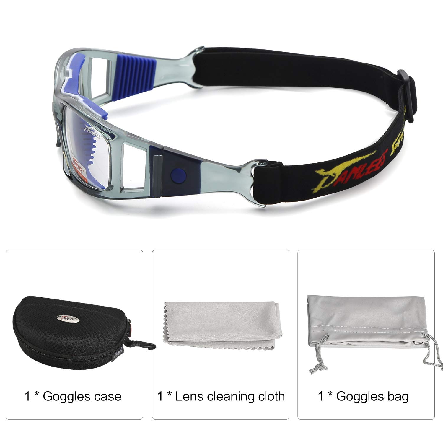 PELLOR Cycling Occhiali Sportivi Blu Adulti