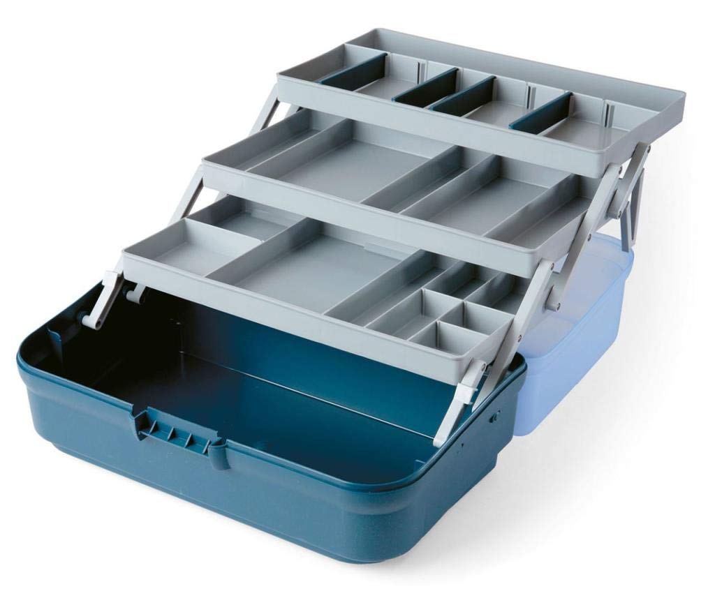 Lineaeffe Cofanetto 3 Piani Box Pesca 35x19x19 cm