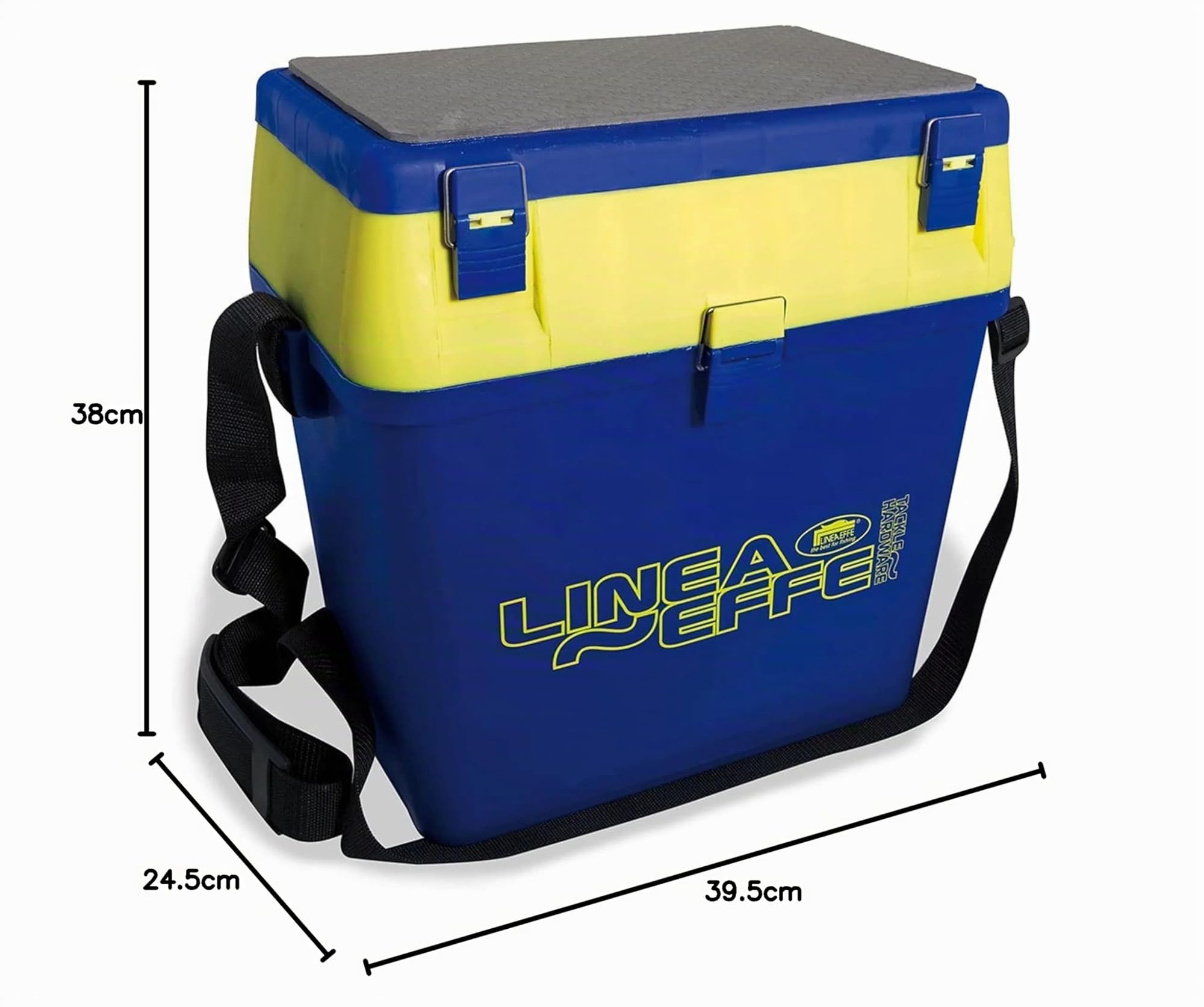 Linea Effe Cassetta Pesca Seduta 38x25x37 cm Scomparti