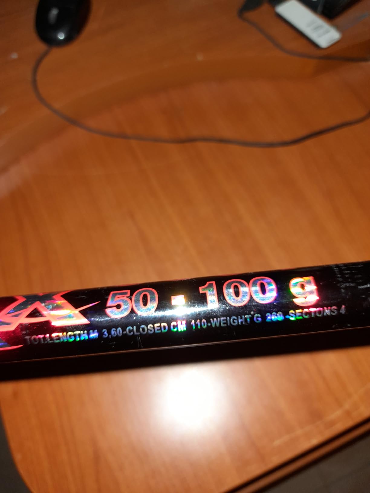 Lineaeffe Vigor XXX canna fondo telescopica fibra vetro