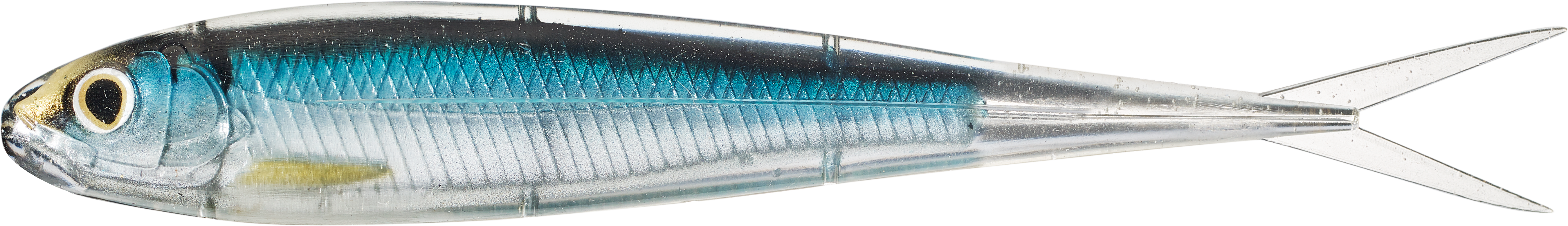 Livetarget Twitch Minnow esca morbida 9,5 cm Silver Pearl 4 pz