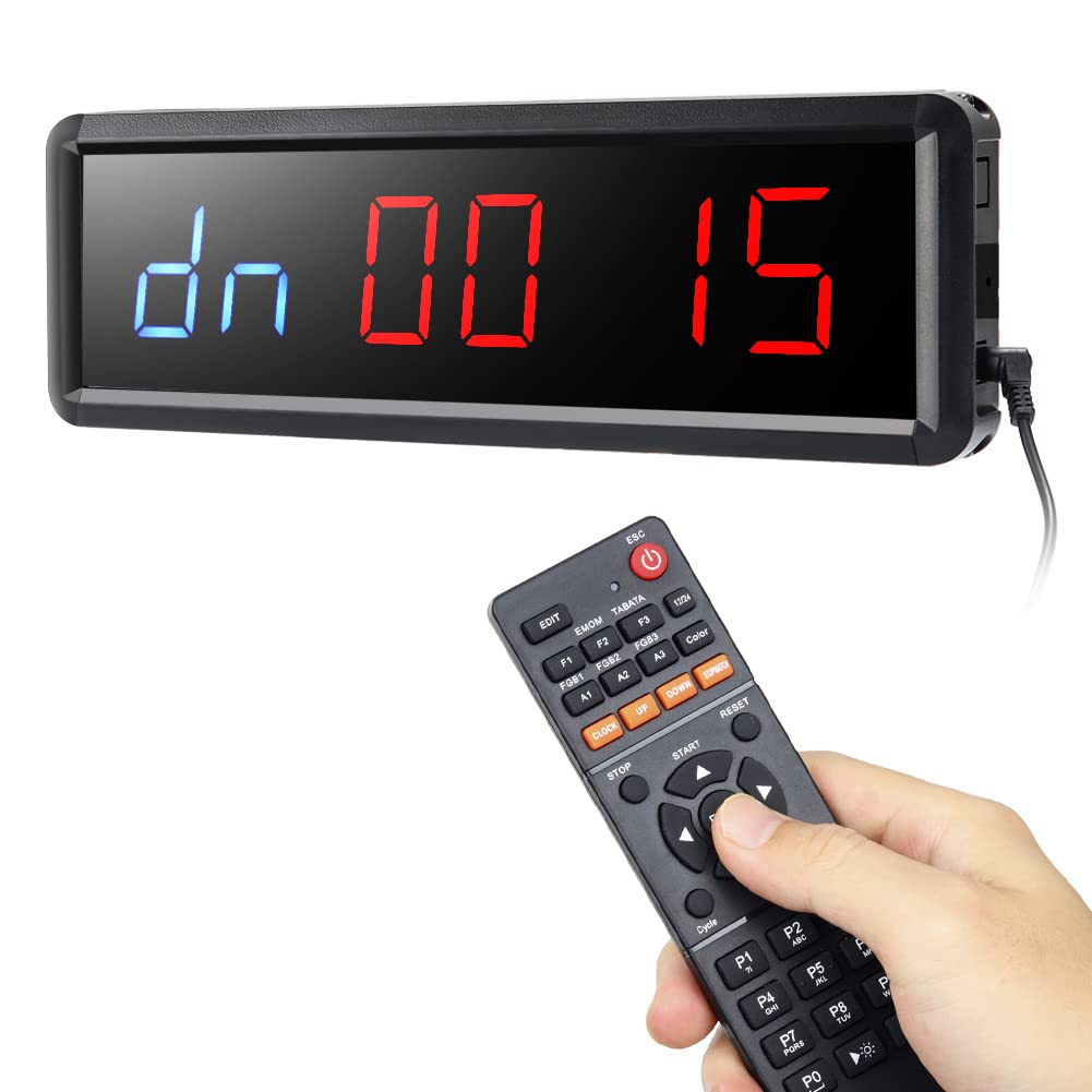 PELLOR Timer Palestra LED con Telecomando da Muro