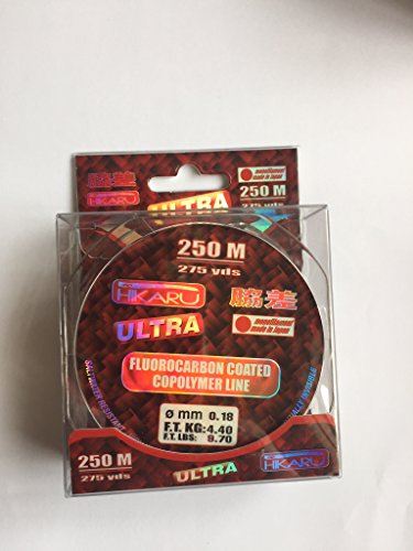 Linea Effe Hikaru Monofilo 0,18mm 250m Fluorocarbon