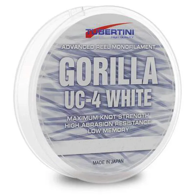 Tubertini Gorilla UC4 monofilo 0,25 mm 350 m white