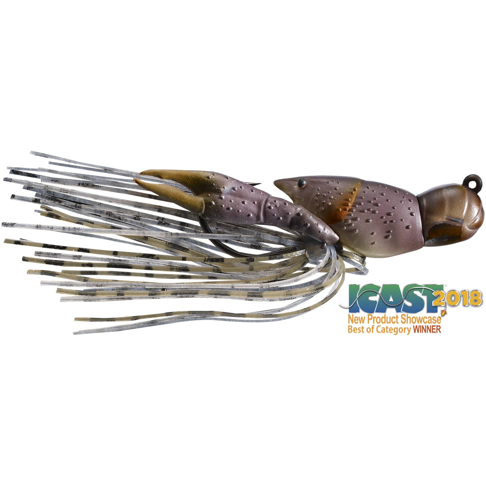 Livetarget Hollow Body Craw esca craw 1 3/4" Natural Brown