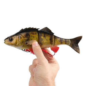 Savage Gear 4D Yellow Perch esca swimbait realistica