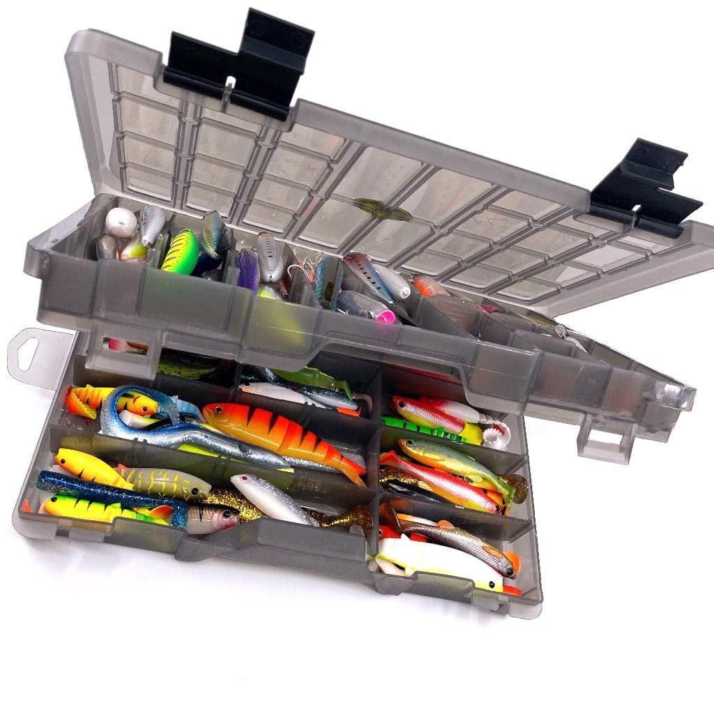 Linea Effe Scatola Pesca 28 cm 2 Coperchi Scomparti