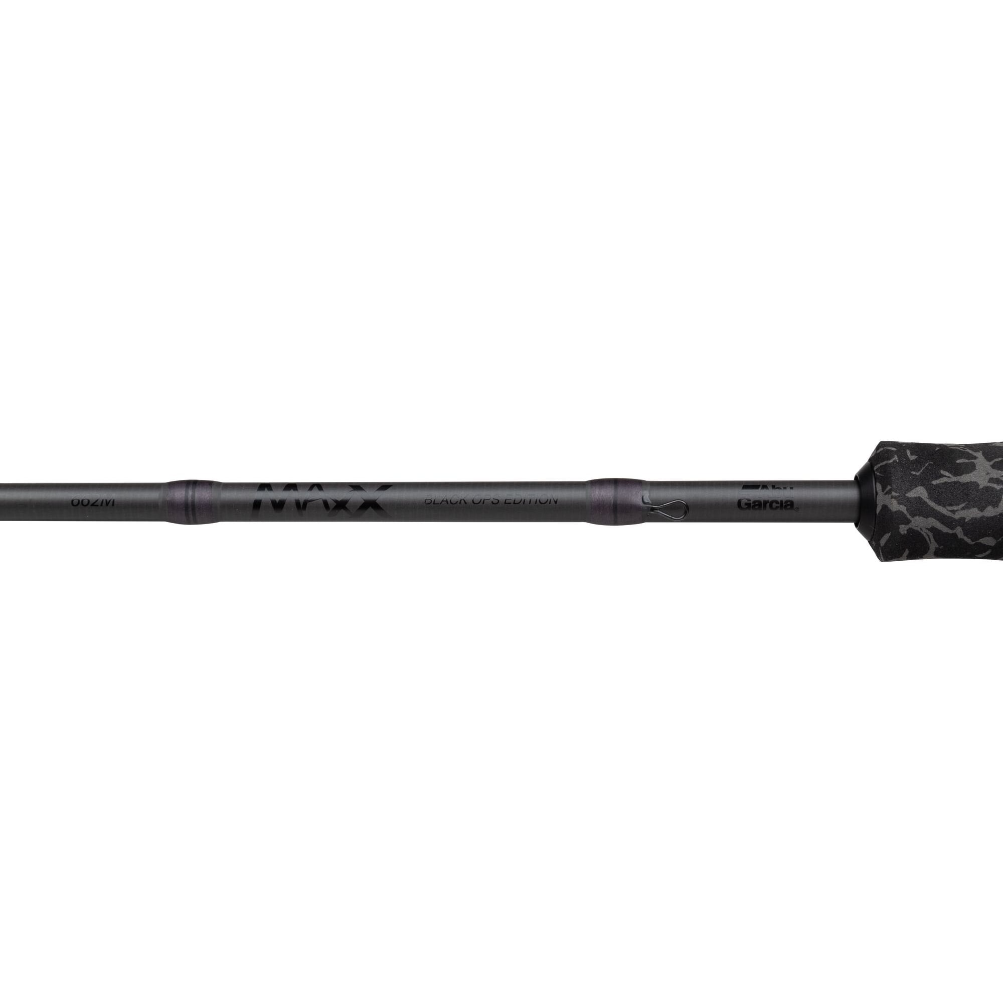 Abu Garcia Max X Black Ops combo casting carbonio