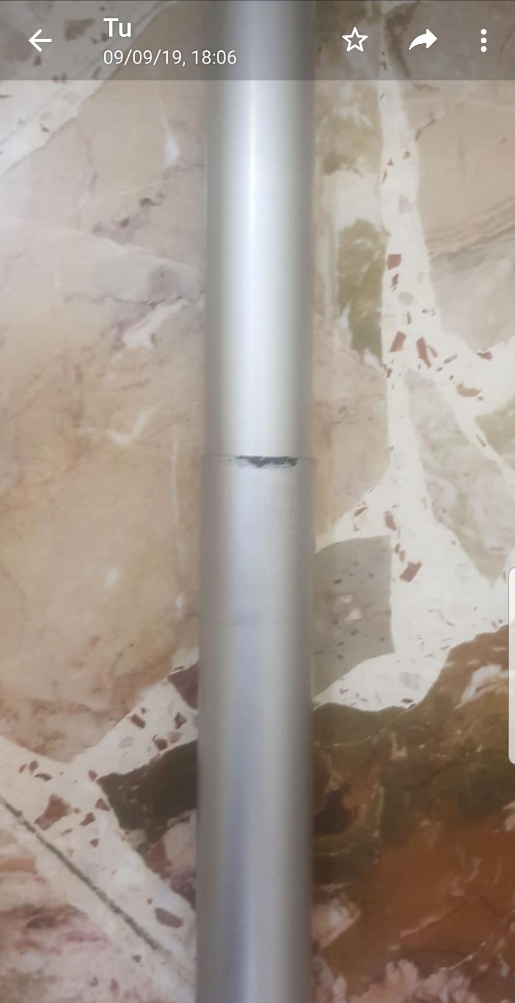 Linea Effe Delta Fissa Canna Fissa 6 m Fibra Vetro 5-20 g