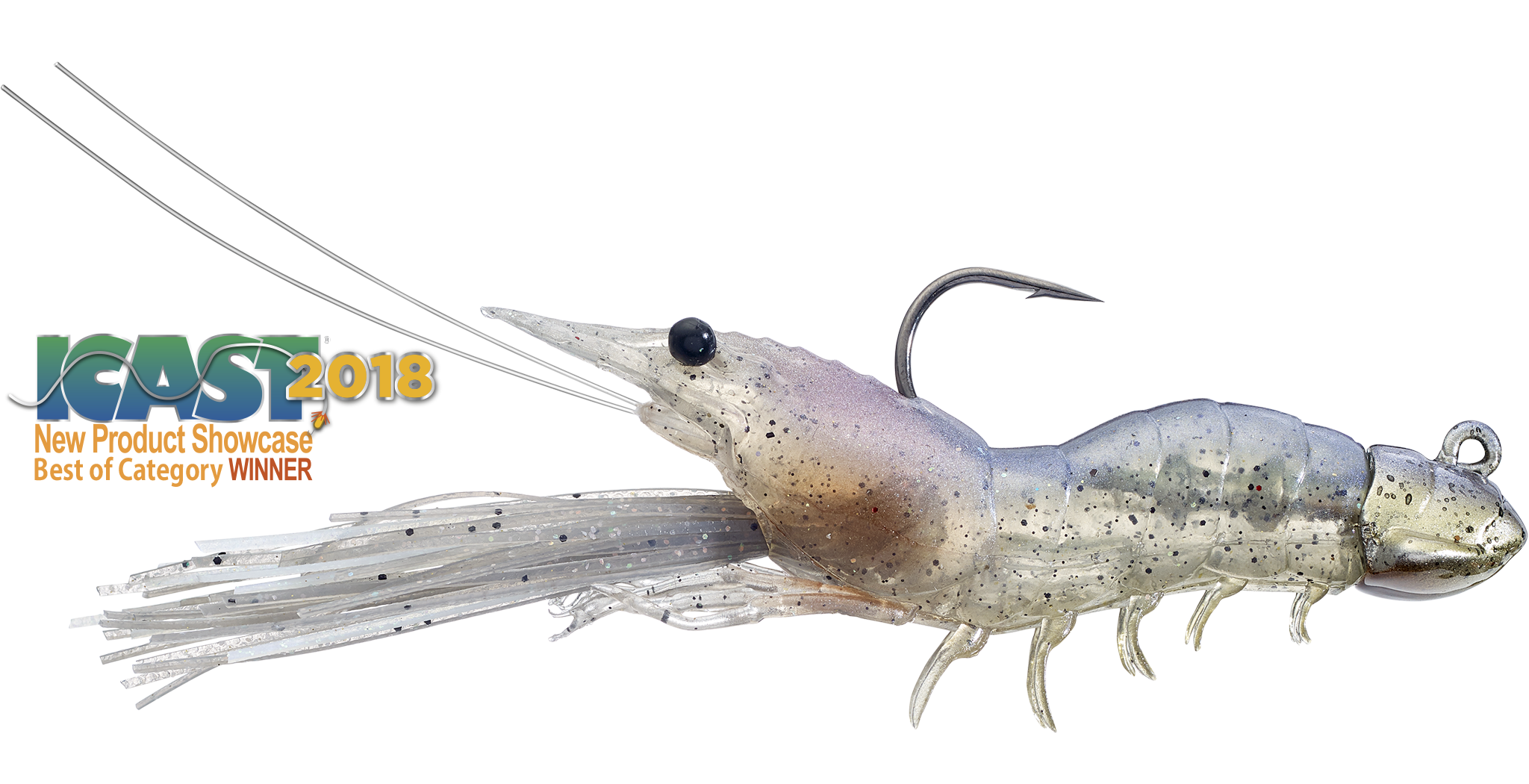 Livetarget Fleeing Shrimp gomma 2 3/4" 1/4 oz 910 Sand Shrimp