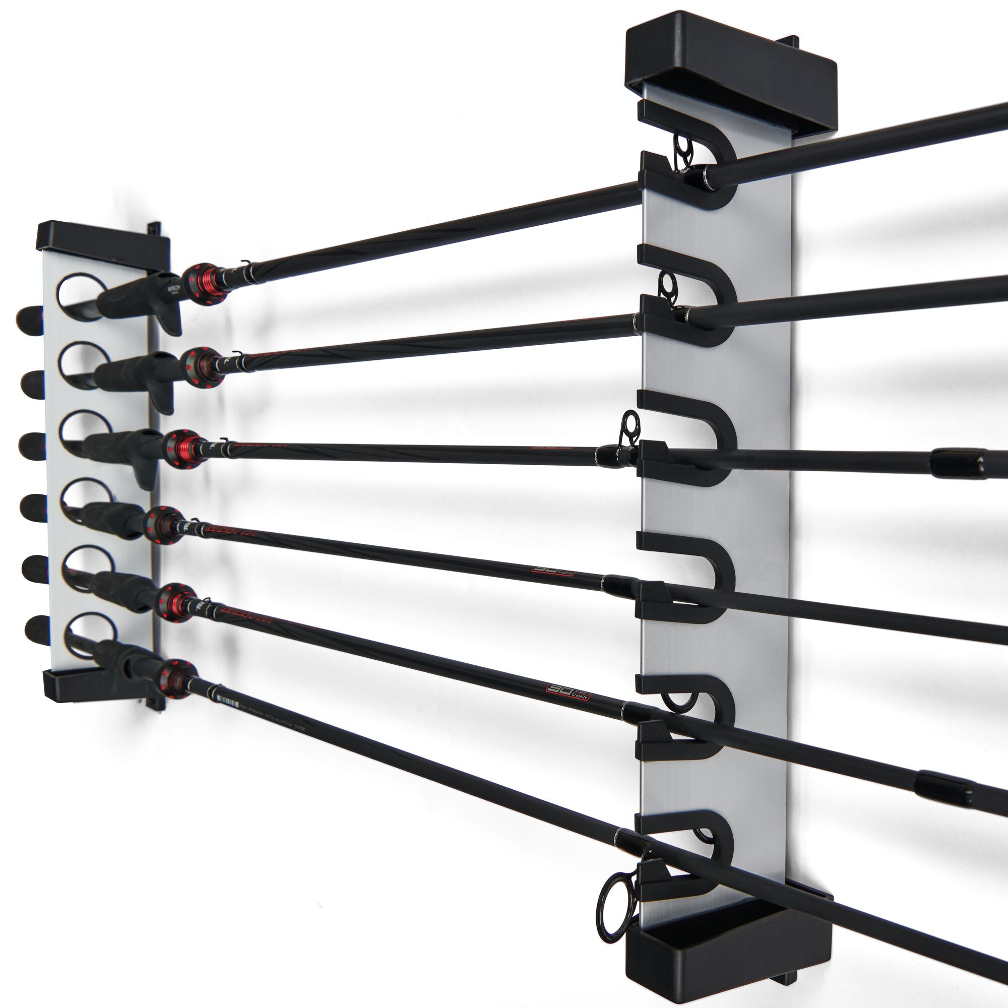 Abu Garcia Pro Series Rack rastrelliera 6 canne orizzontale