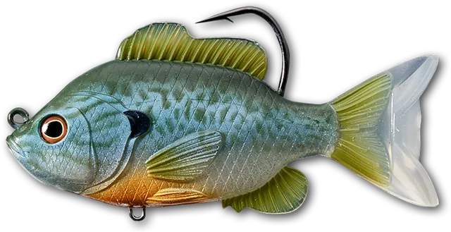 Livetarget Sunfish Swimbait esca 3 1/2" 1/2 oz 551 Natural Blue