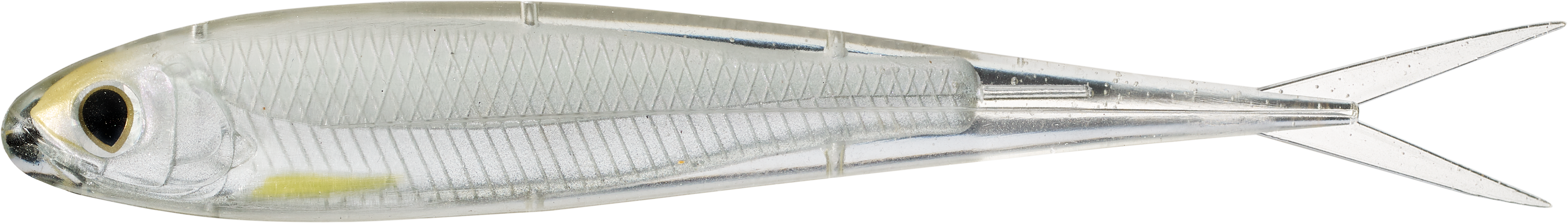 Livetarget Twitch Minnow esca morbida 9,5 cm Silver Pearl 4 pz