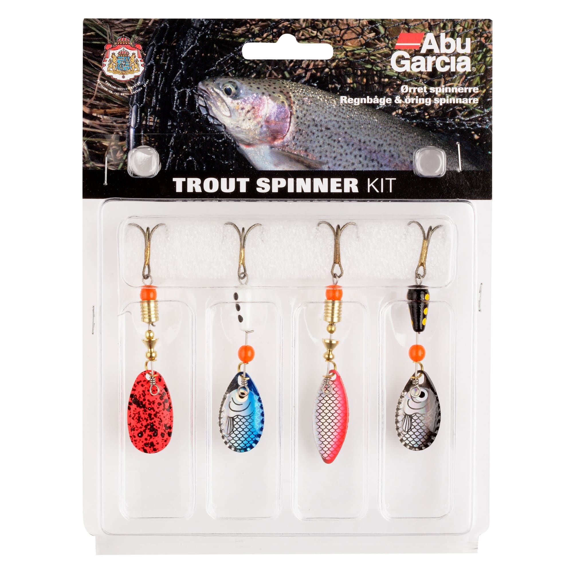 Abu Garcia Droppen Kit Cucchiaini Trota 4 esche