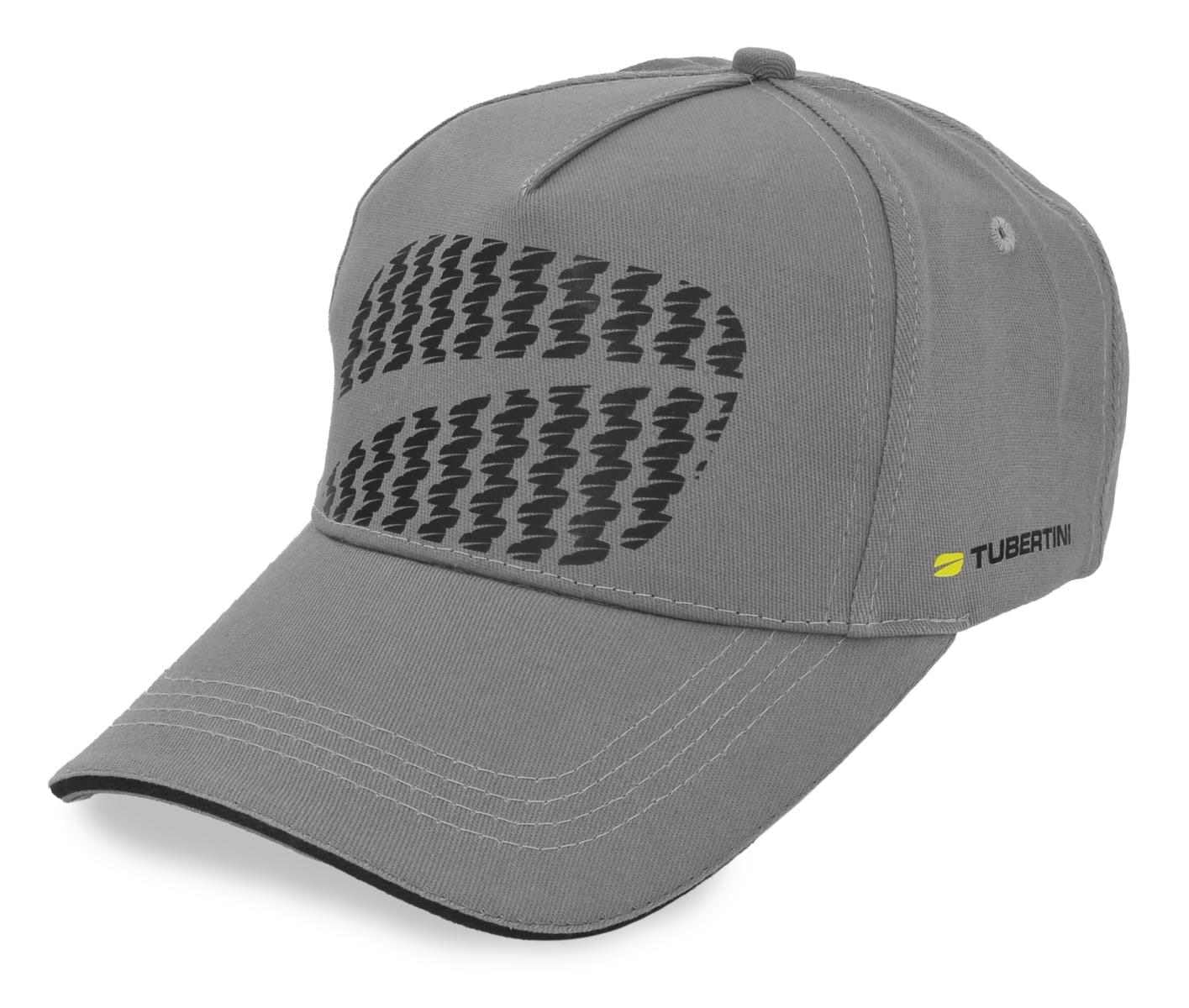 Tubertini PRO Series Logo Cap Black Grey cappello cotone