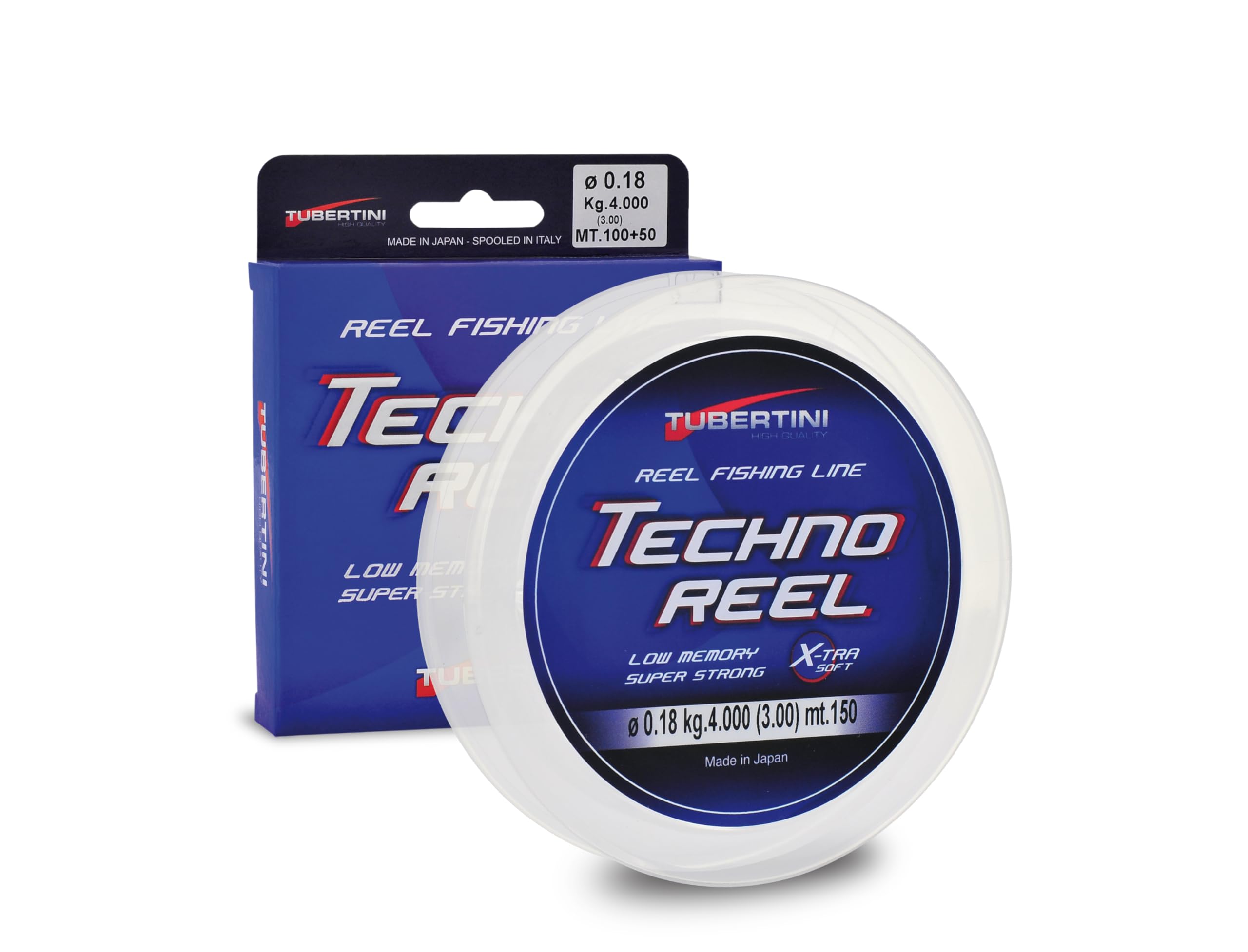 Tubertini Techno Reel monofilo 150 m bolognese resistente