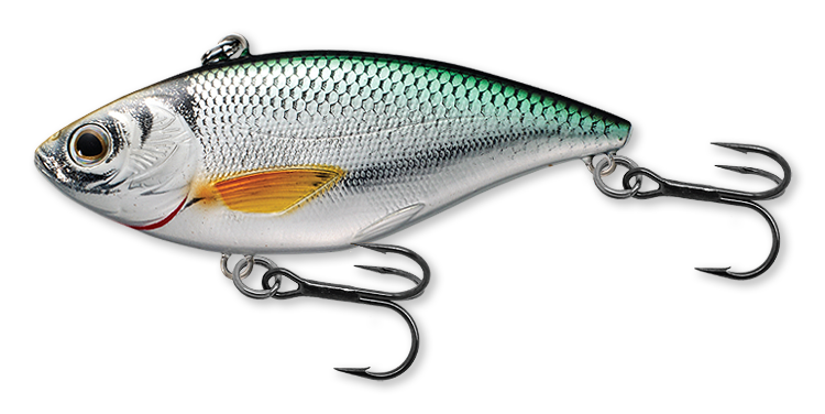 Livetarget Golden Shiner Rattlebait esca 2" 1/4 oz Silver Blue
