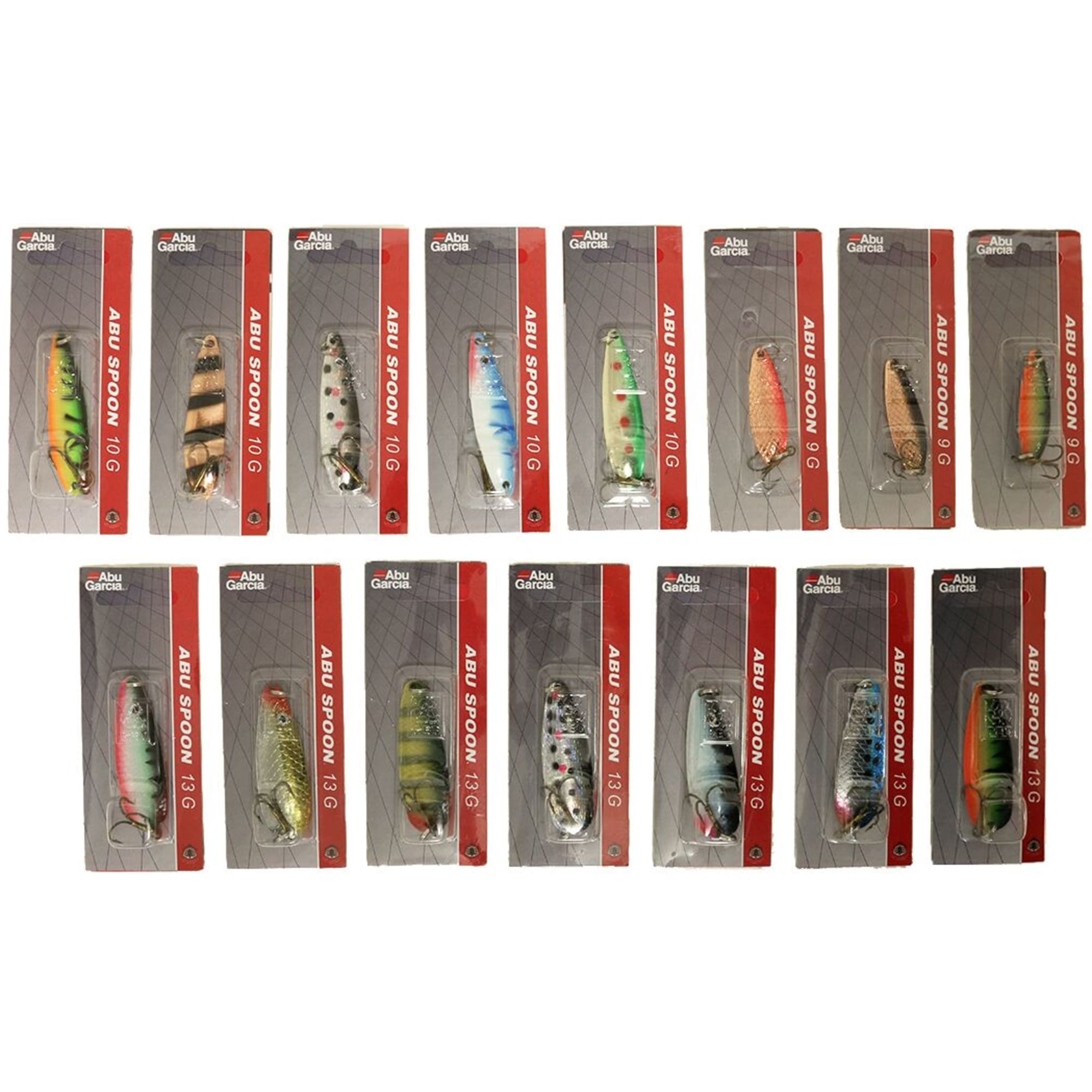 Abu Garcia Toby cucchiaini assortiti small spoons set trota