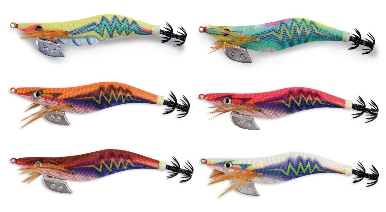 Linea Effe Thunder Squid Jig Totanara #3.0 9 cm Fluo Orange