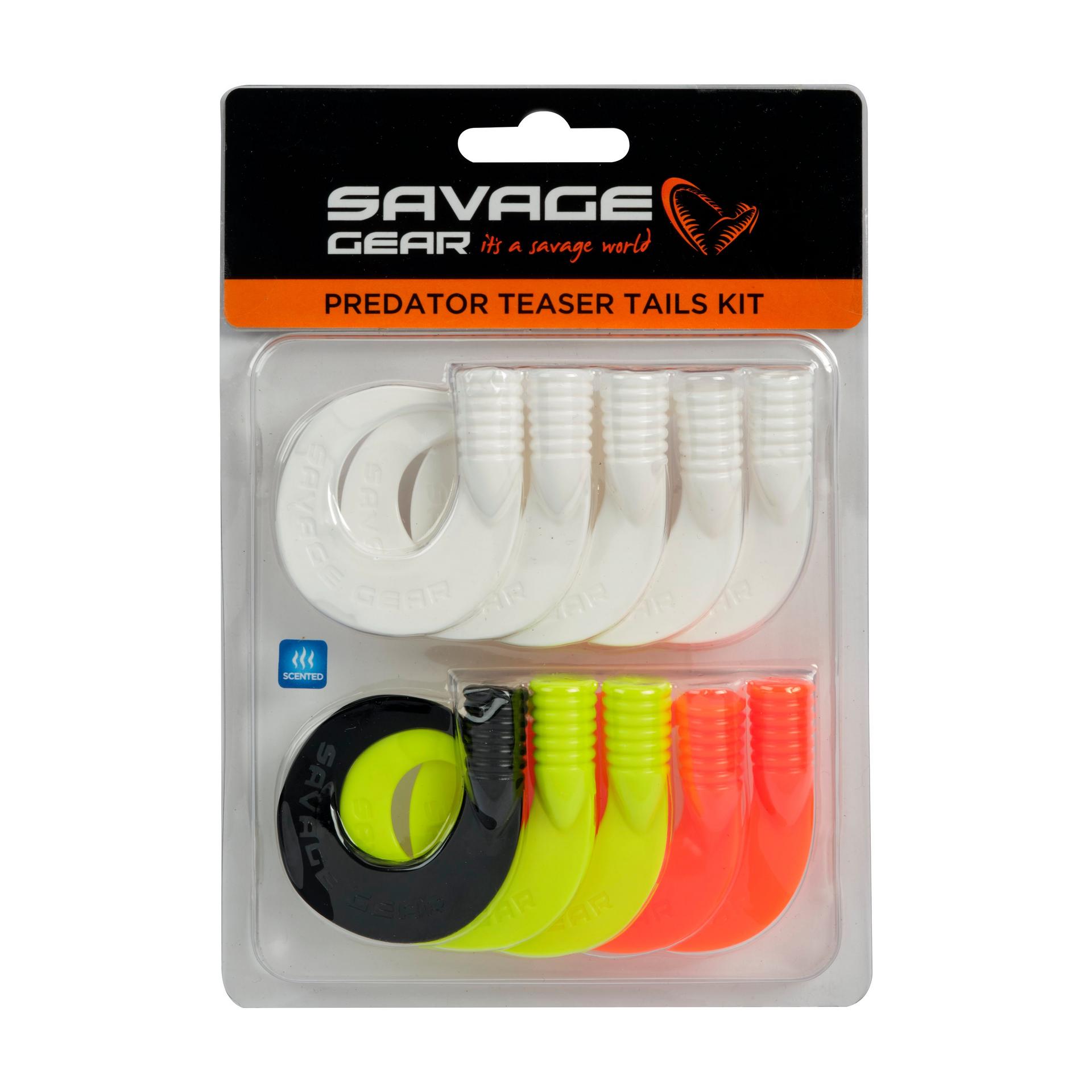 Savage Gear Pulse Tail Predator Teaser Tail grub scented