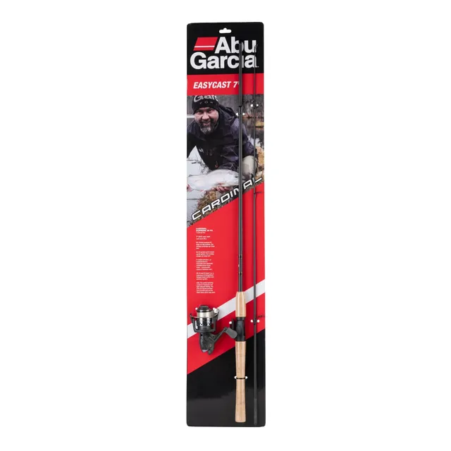 Abu Garcia Cardinal Easy Cast combo spinning con filo