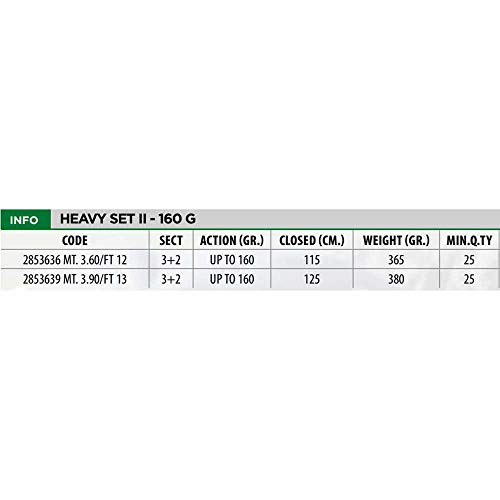 Lineaeffe Ghost Feeder Heavy Set II 3.60 m 160 g Telescopica