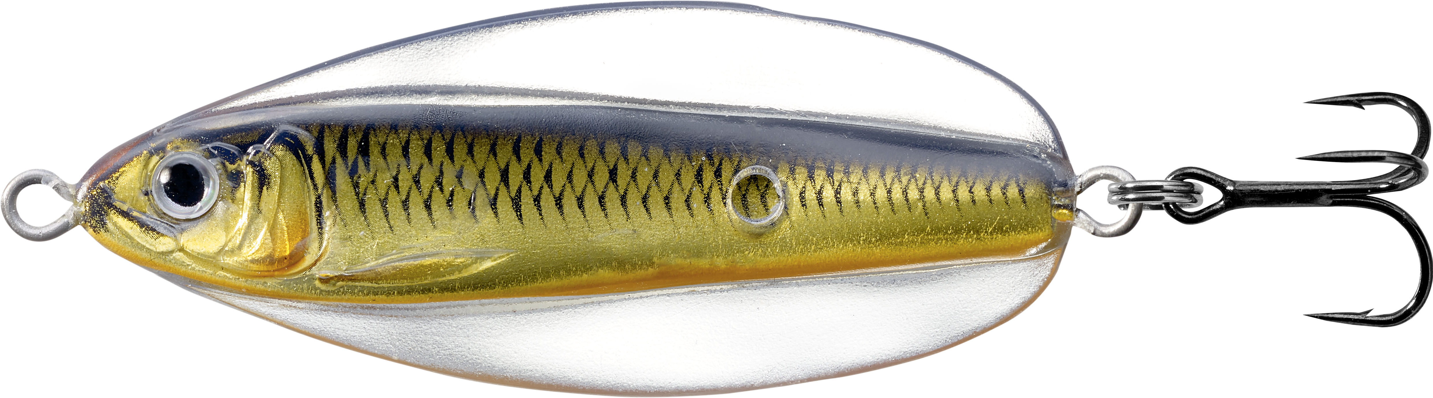 Livetarget Erratic Shiner cucchiaino 2" 1/4 oz Silver Pearl