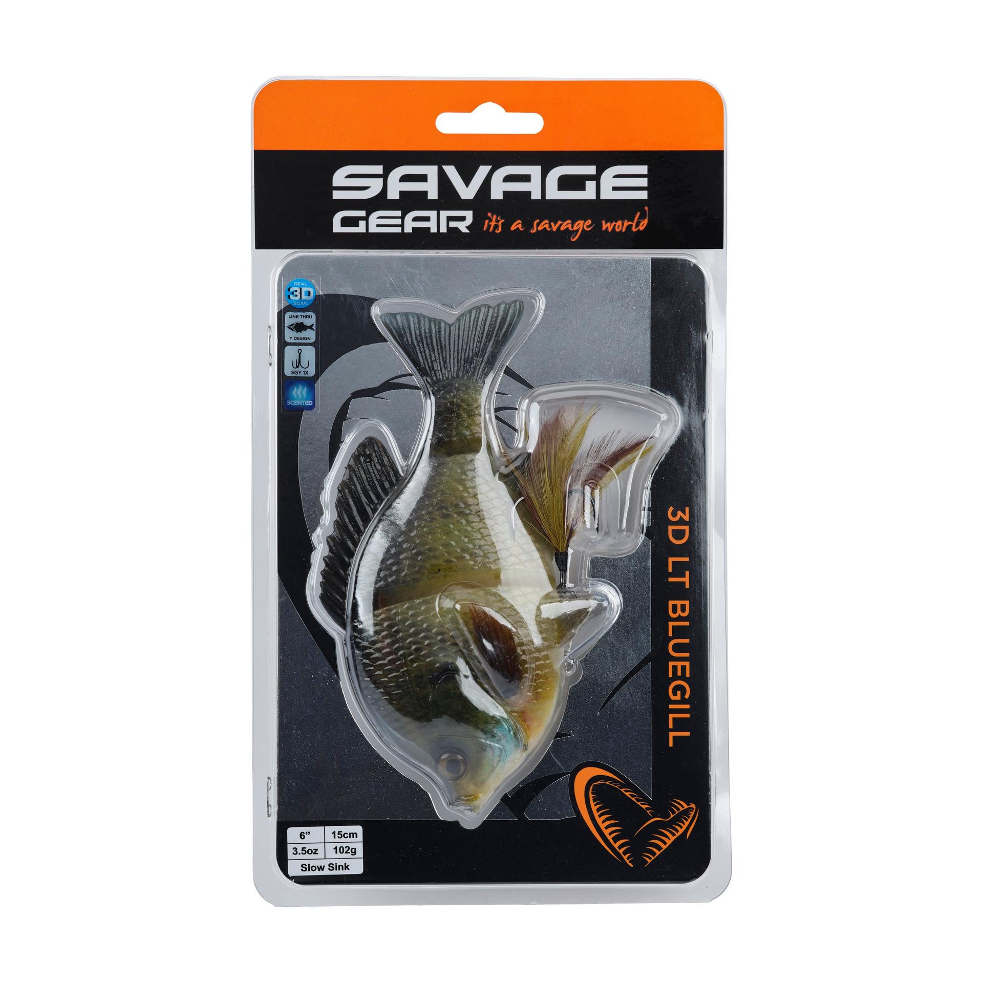 Savage Gear 3D Line Thru Bluegill OG swimbait Female Bluegill