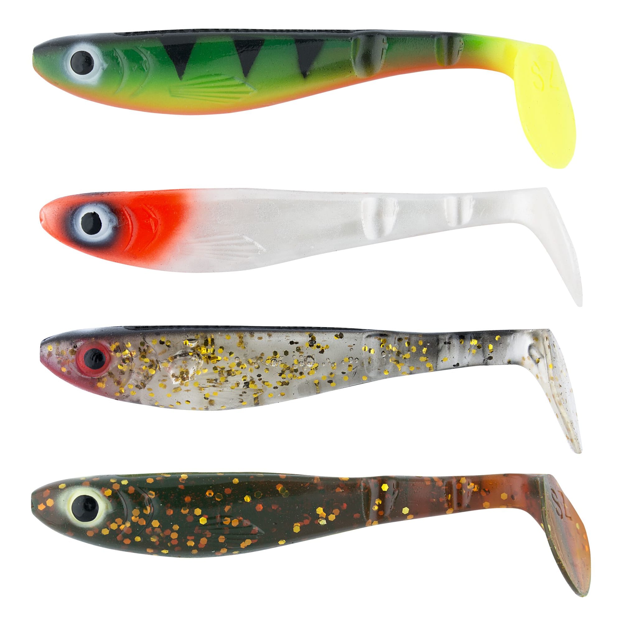 Abu Garcia Svartzonker McPerch Shad mix esca siliconica 75+90mm