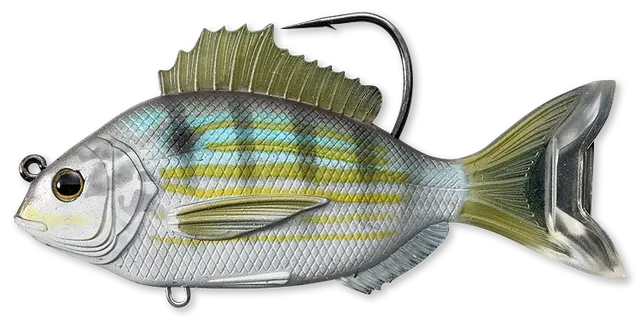 Livetarget Pinfish Swimbait esca 3 1/2" 3/4 oz 718 Silver Violet