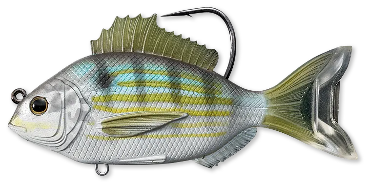 Livetarget Pinfish Swimbait esca 3 1/2" 3/4 oz 718 Silver Violet