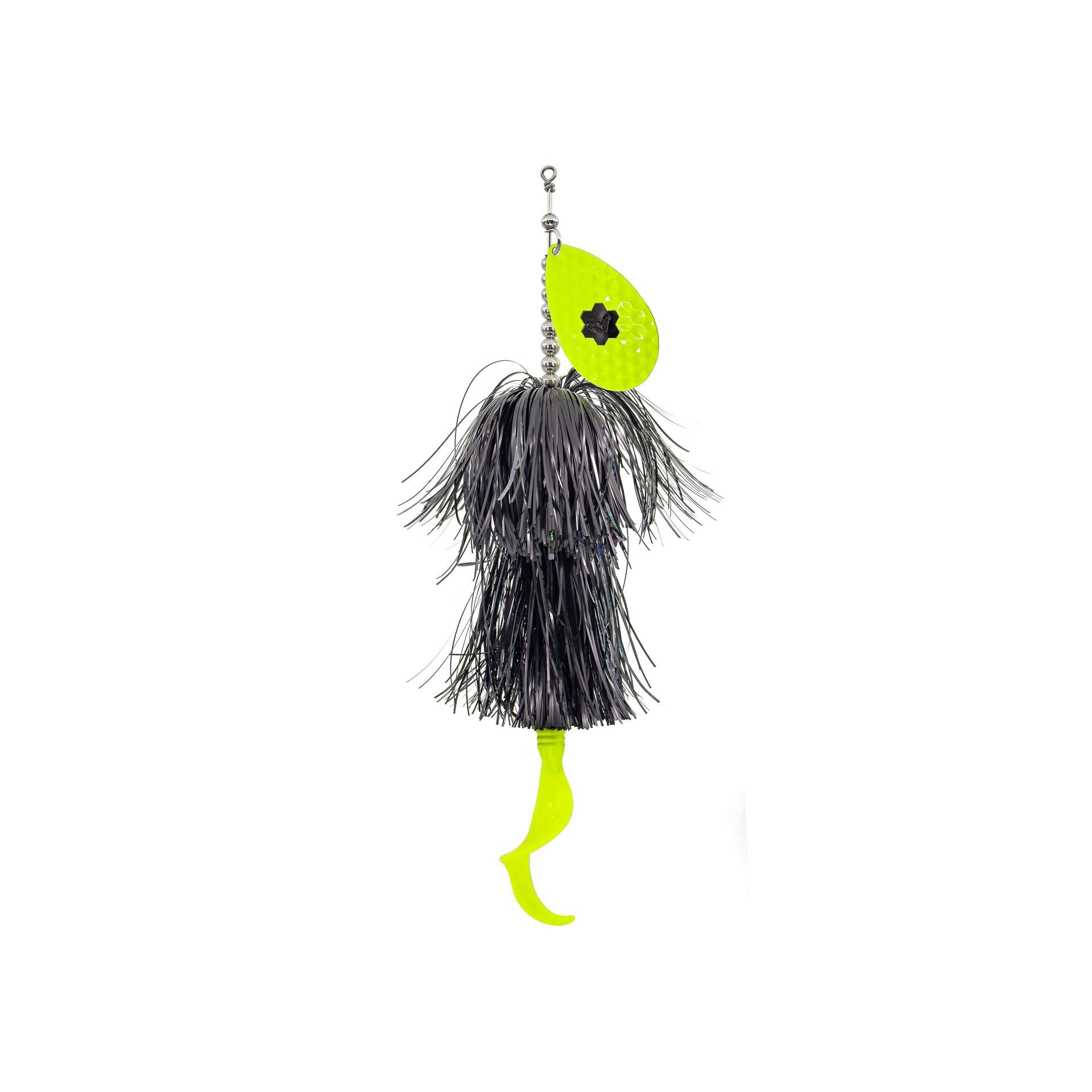 Savage Gear Cannibal Savage Blade Single spinnerbait Black Orange 9.5