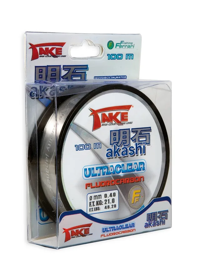 Linea Effe Take Akashi UltraClear Fluorocarbon 50 m 0,60 mm