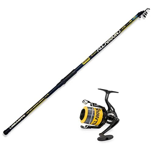 Lineaeffe All Around Combo canna pesca + kit pronto uso vetroresina