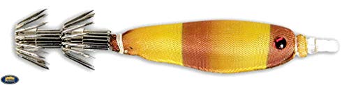 Linea Effe Natural Soft Squid Esca 7 cm 4 g Yellow-Brown