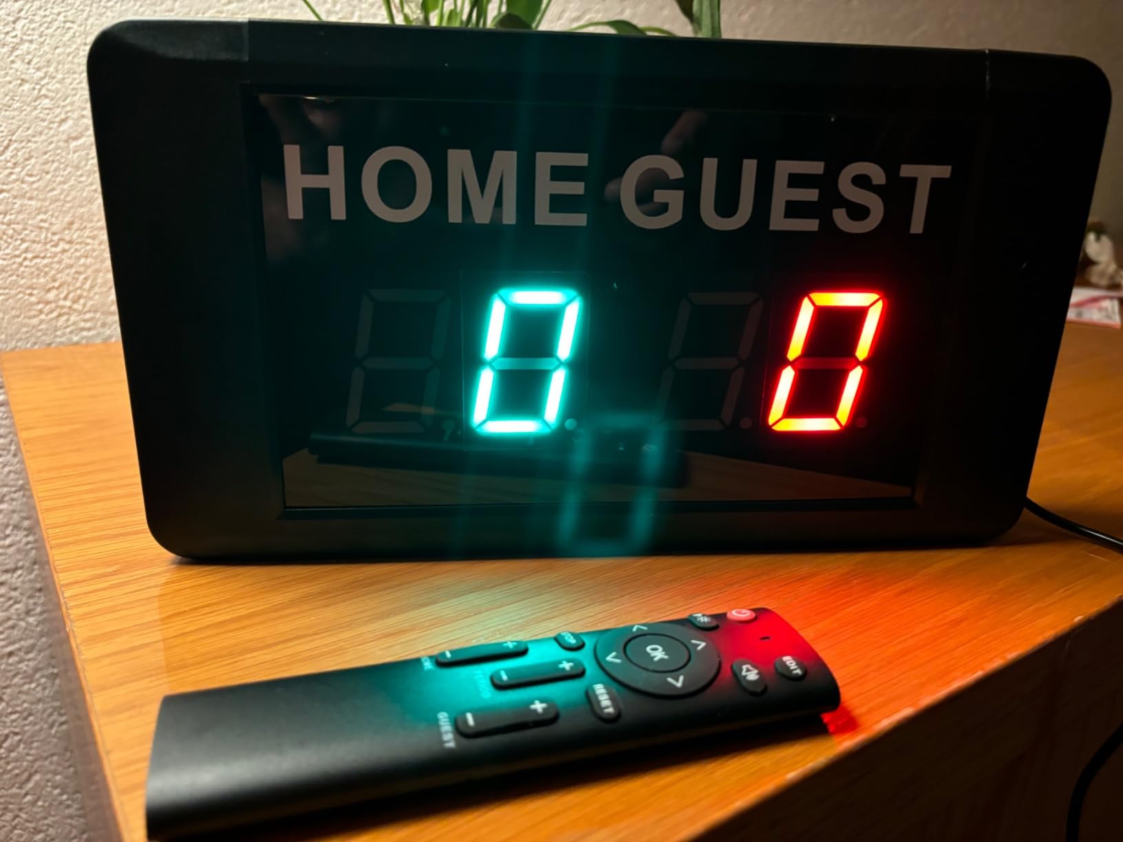 Pellor segnapunti digitale LED con telecomando portatile