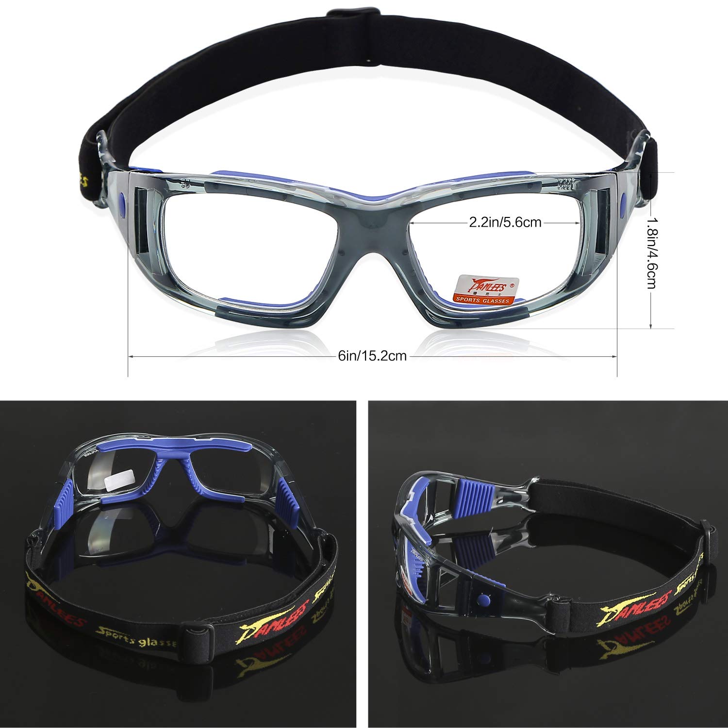 PELLOR Cycling Occhiali Sportivi Blu Adulti