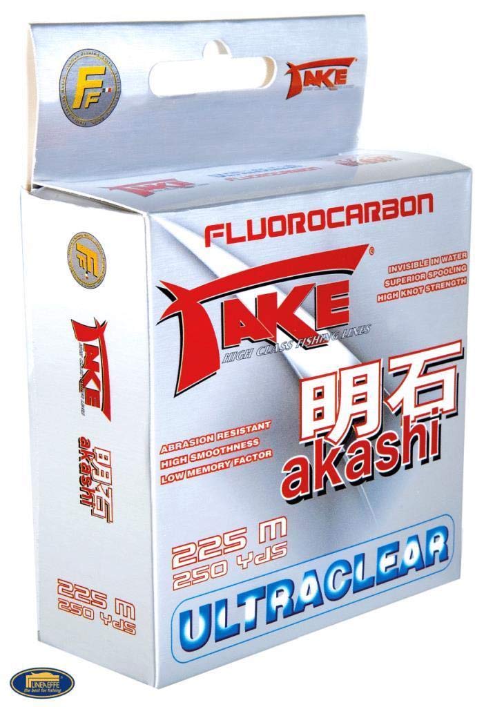 Linea Effe Take Akashi Fluorocarbon 225 m 0,20 mm Invisibile
