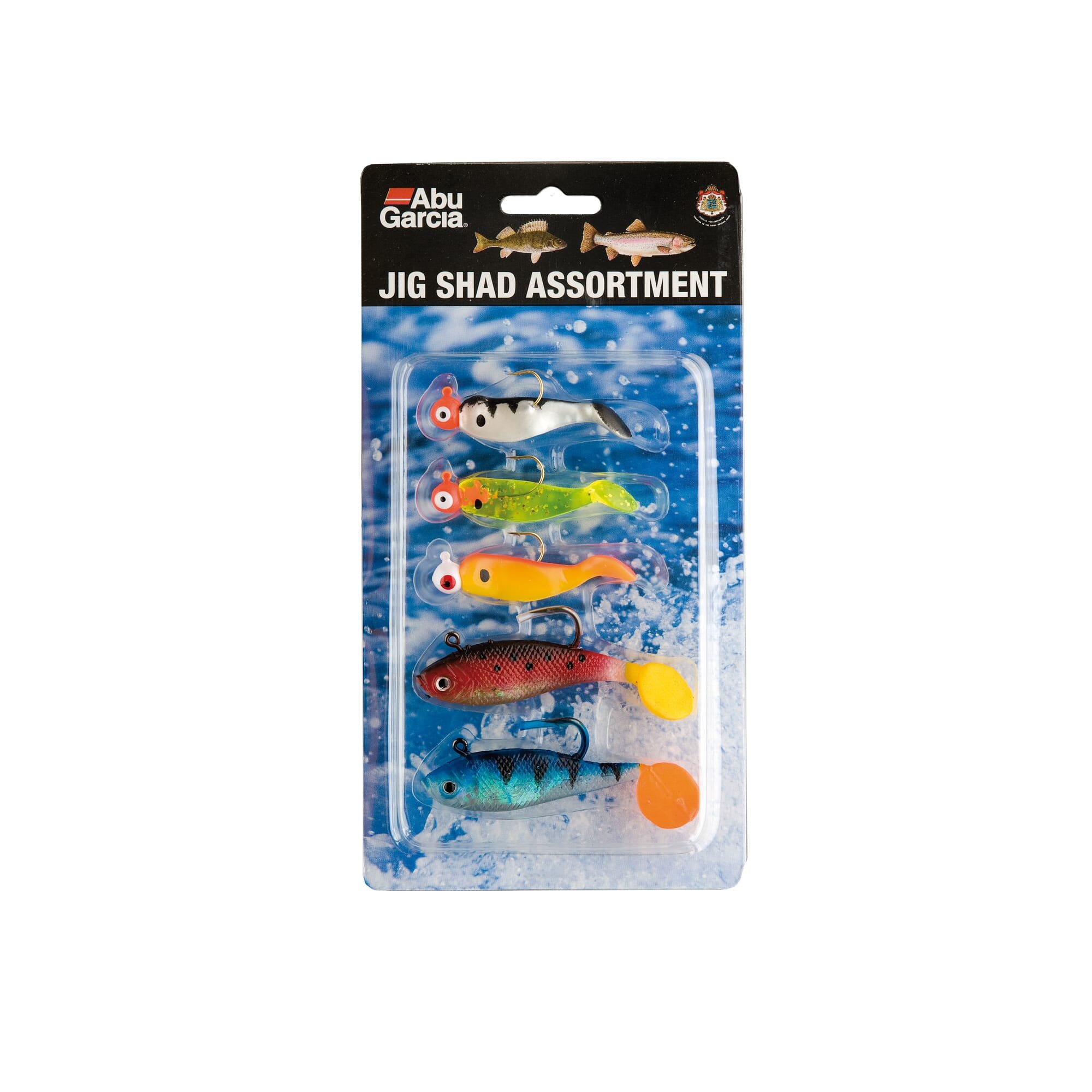 Abu Garcia Pro Series Jig Shad esche gommate persico trota