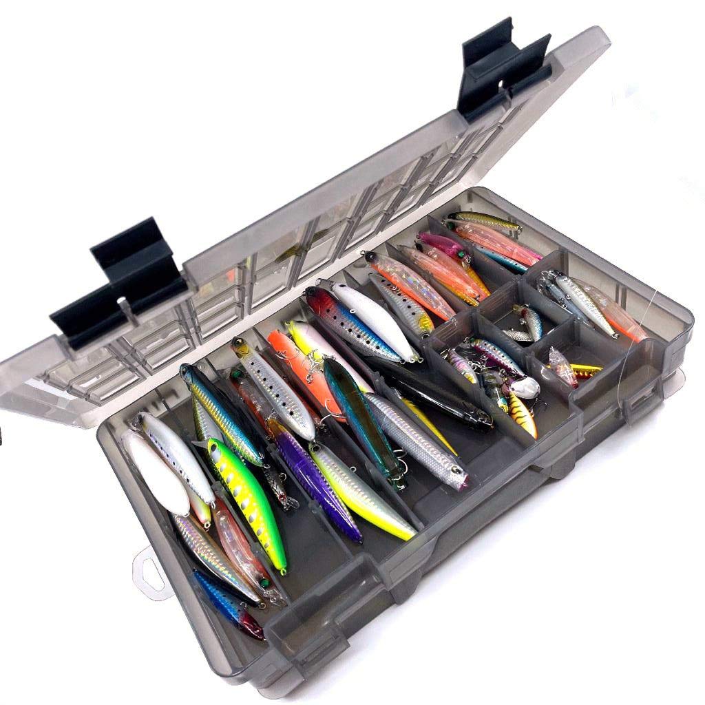 Linea Effe Scatola Pesca 28 cm 2 Coperchi Scomparti