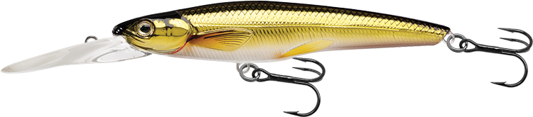 Livetarget Rainbow Smelt Jerkbait esca 3 5/8" Silver Blue