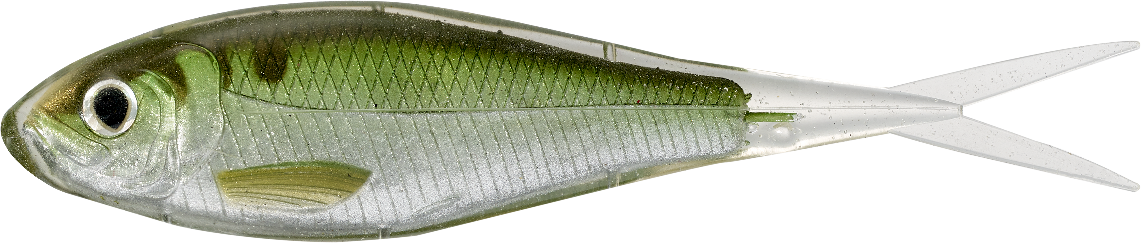 Livetarget Swimbaits Skip Shad shad 3 1/2" Silver Pearl