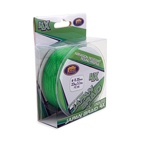 Lineaeffe Japan Braid 4X 300 m 0.40 mm Trecciato Green