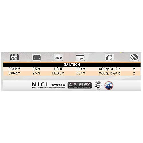 Tubertini Giudecca 2 Sailtech 2,50 m canna barca 1000 g