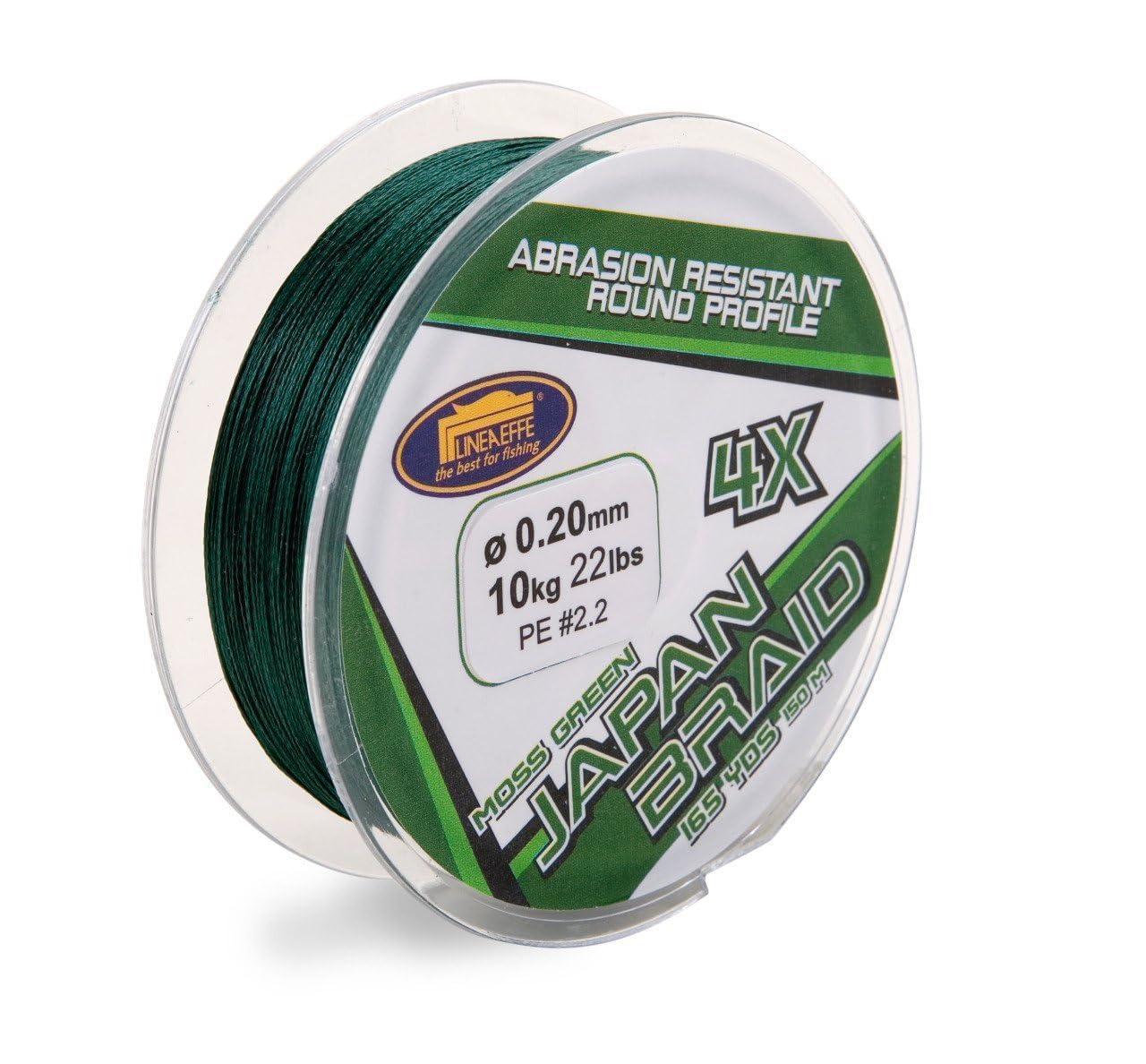 Lineaeffe Japan Braid Trecciato 150 m 0.18 mm Verde