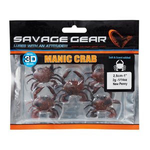 Savage Gear 3D Crab PVC esca granchio realistica