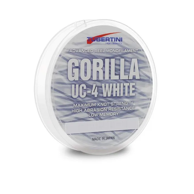 Tubertini Gorilla UC4 filo pesca 0,50 mm 350 m bianco